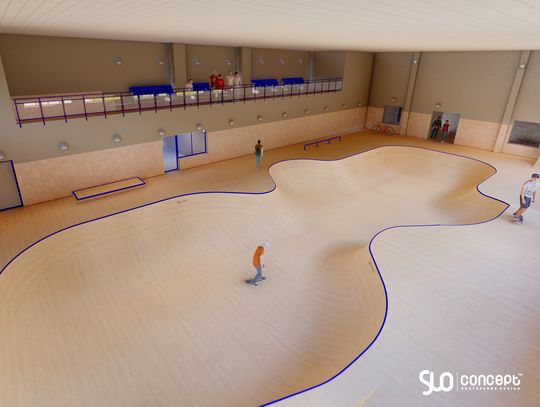 Takiej atrakcji jeszcze nie było. „Skatepark w niecce basenowej”