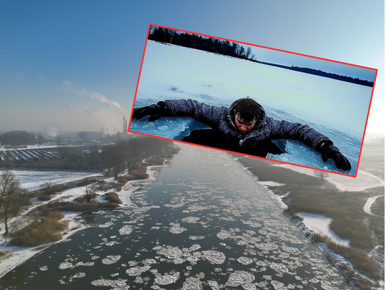 Tęgi mróz skuwa rzeki i jeziora. „Monitorujemy sytuację” Tęgi mróz skuwa rzeki i jeziora. „Monitorujemy sytuację”