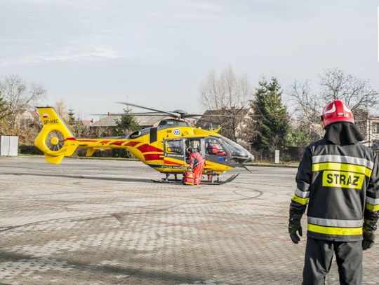 Tlenek węgla zaatakował w Koźminie, dwie osoby nieprzytomne ZDJĘCIA