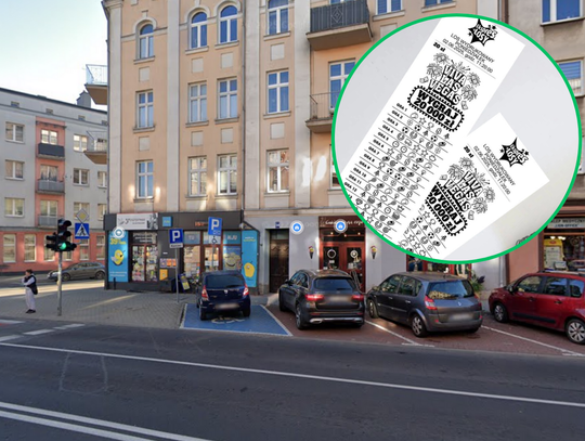 To tutaj kupił ten los. I wygrał!