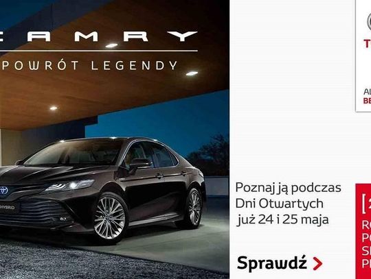 Toyota Camry - Powrót legendy