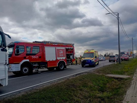 Śmiertelny wypadek na drodze krajowej. 17-letni motocyklista zginął na miejscu