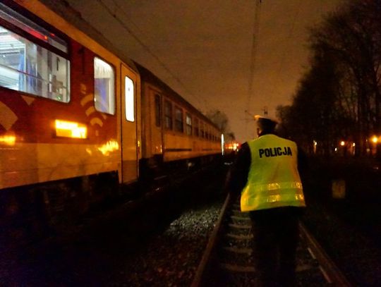 Tragedia na torach. Śmiertelne potrącenie przez pociąg