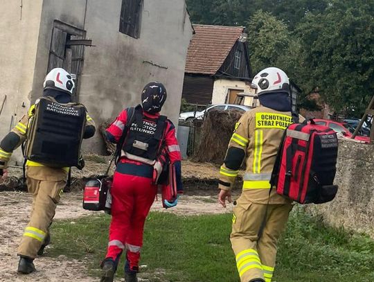 Tragedia w gospodarstwie. Nie żyje mężczyzna
