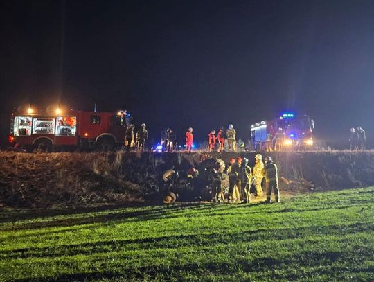 Tragiczne zderzenie z traktorem. Kierowca nie żyje