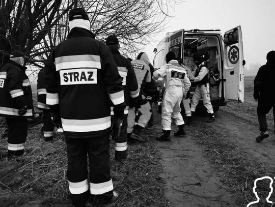 Tragiczny finał akcji ratunkowej w powiecie pleszewskim