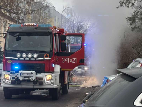 Tragiczny pożar na ul. Ostrowskiej. Nie żyje jedna osoba Tragiczny pożar na ul. Ostrowskiej. Nie żyje jedna osoba