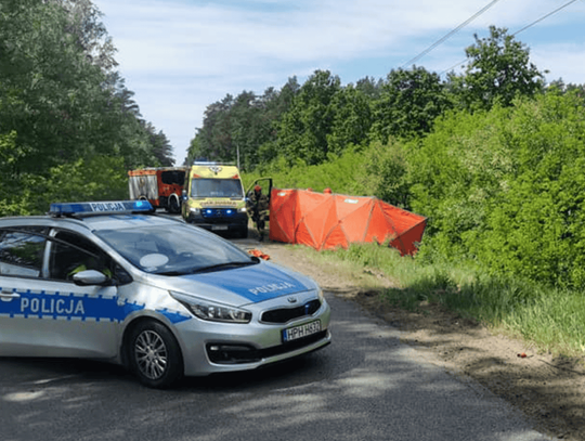 Tragiczny wypadek w lesie. Mężczyzna zginął na miejscu