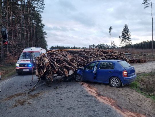 Traktorzysta wymusił pierwszeństwo. 3-latek w szpitalu