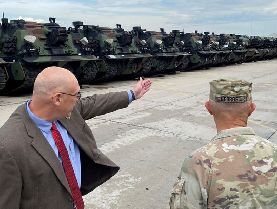 Transport czołgów z USA. „Prosimy o niefotografowanie konwojów”