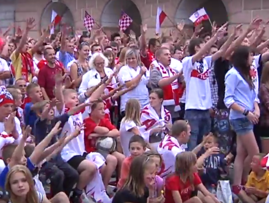 Tysiące kaliszan kibicują! Tak było na Euro 2012 WIDEO