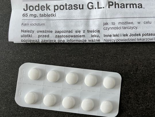 Tysiące tabletek z jodkiem potasu dotarły do Kalisza. Komu będą wydawane?