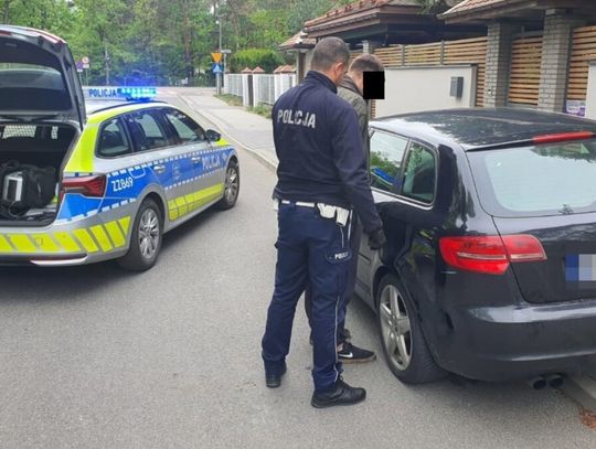 Uciekał, bo bał się, że ma w organizmie alkohol. Nie miał