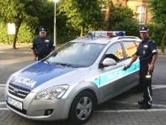 Uciekała przed policją, była pijana