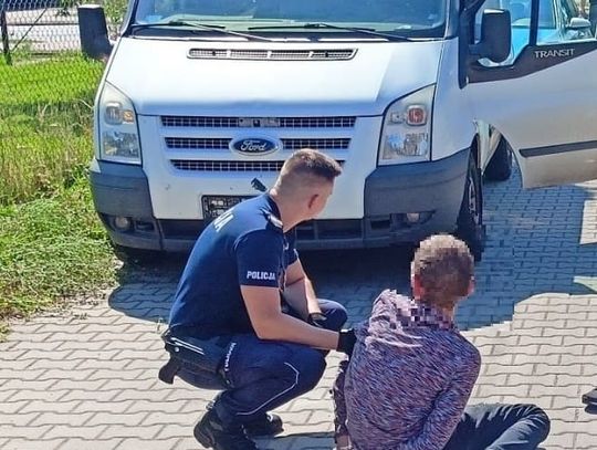 Ukradł auto i jeździł nim po mieście. Kradzież to jednak początek kłopotów