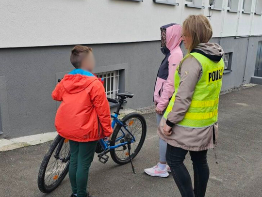 Ukradł rower dziecku, bo miał „dużo ciężkich toreb”