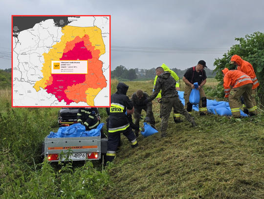 Ulewy, wichury nad Polską. Sytuacja w naszym regionie