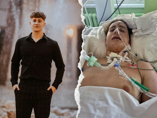 Uraz mózgu i niedowład. Trwa walka o zdrowie Eryka ZBIÓRKA