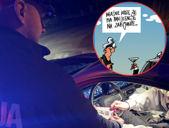 „Uśmiechnij się”. Tu policja