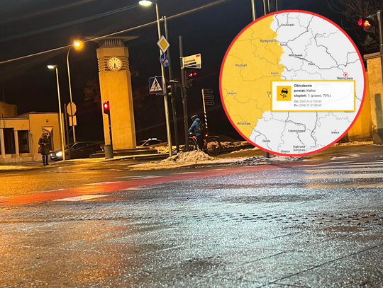 Uważajcie dziś na drogach. IMGW wydał ostrzeżenie