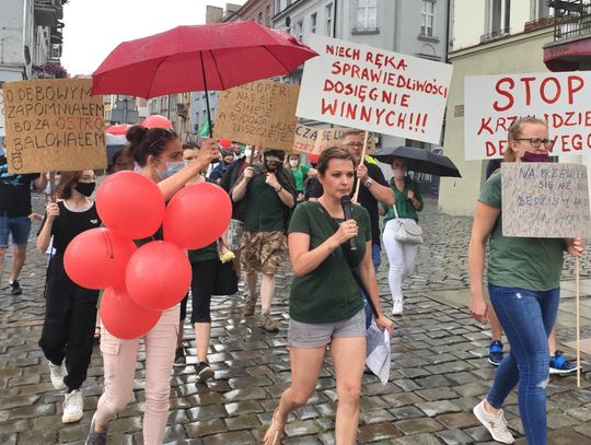 W strugach deszczu Marsz po Sprawiedliwość i odzyskanie własnych mieszkań ZDJĘCIA