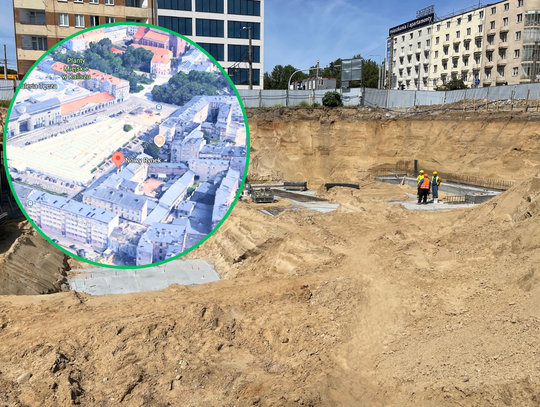 Wielki wykop w centrum miasta. Jest pierwszy przetarg Wielki wykop w centrum miasta. Jest pierwszy przetarg