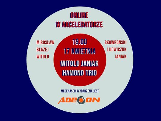 Witold Janiak Hamond Trio -koncert online