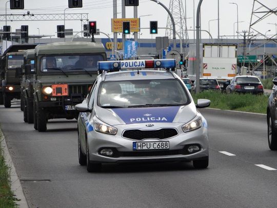 Wojsko jedzie przez Kalisz na manewry przed szczytem NATO ZDJĘCIA i WIDEO
