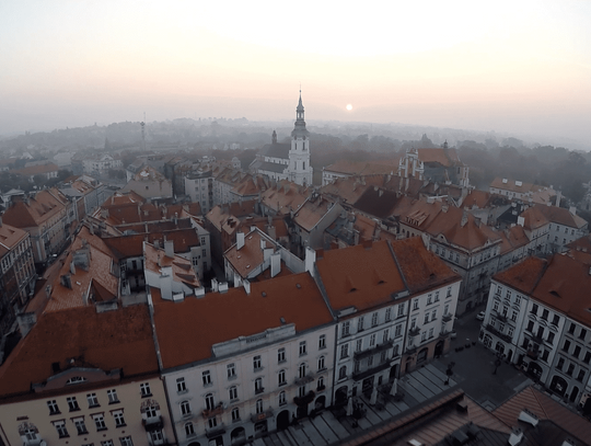 Wschód słońca nad Kaliszem WIDEO