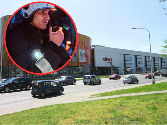 Wybuch w galerii? Jedna osoba poszkodowana