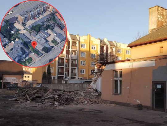 Wyburzają dom z chorym lokatorem. Postawią tam market