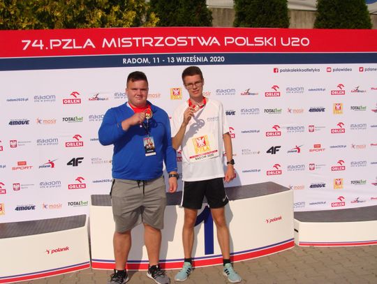 Wychodził brąz. Mikołaj Nowostawski z UKS 12 medalistą mistrzostw Polski juniorów