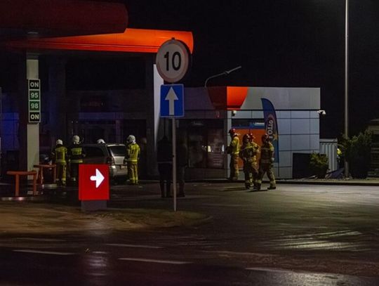 Wyciek gazu na stacji. Ewakuacja mieszkańców