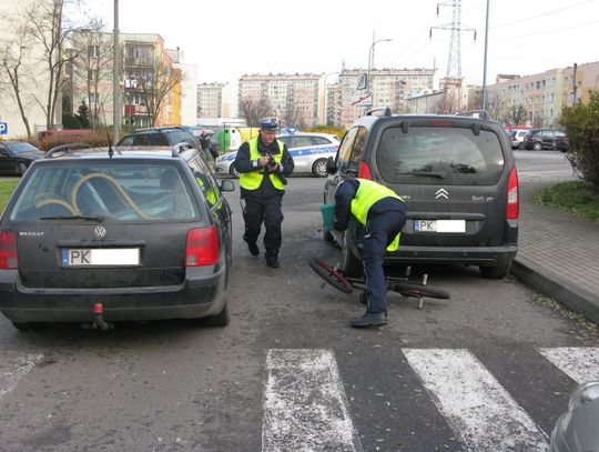 Wypadek na Dobrzecu. Dziecko potrącone przez samochód ZDJĘCIA