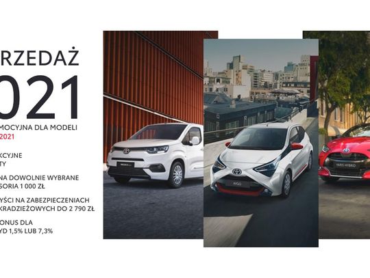 Wyprzedaż 2021 w salonie Toyota Mikołajczak ZDJĘCIA