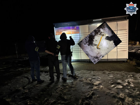 Z łomem na paczkomaty. Nocna „praca” 36-latka szybko dobiegła końca