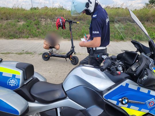 Z narkotykami uciekał na hulajnodze. To jeszcze dziecko!