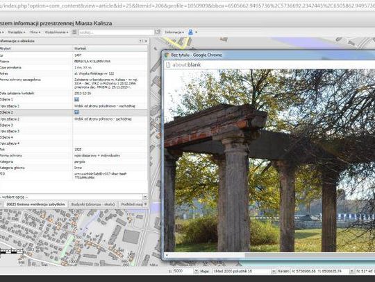 Zabytki – nowa funkcja na geoportalu miasta