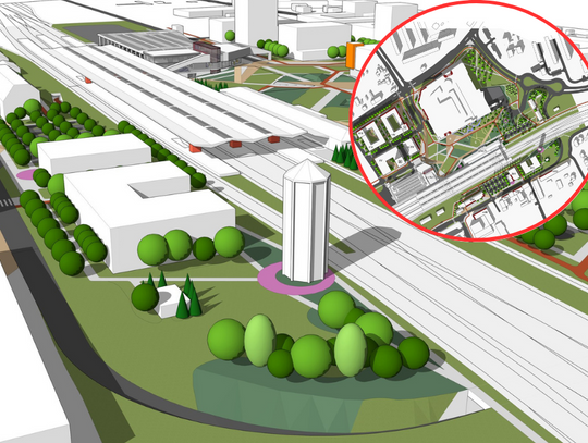 Zadaszone perony, nowy układ urbanistyczny. Tak ma wyglądać kaliski dworzec