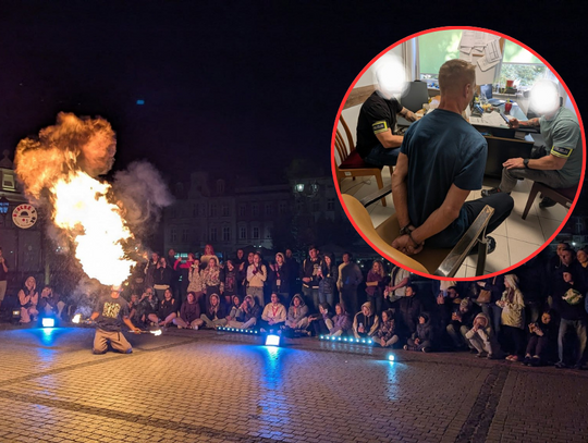 Zagraniczny artysta na rynku z koncertem. Okradli go