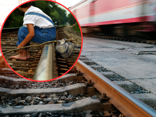 Zagrozili bezpieczeństwu pociągów. To są jeszcze dzieci