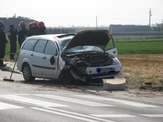 Zasłabł za kierownicą i wpadł do rowu ZDJĘCIA