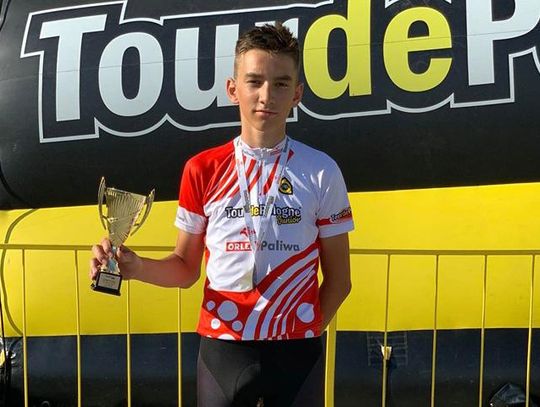 Zawojował Tour de Pologne Junior. Wiktor Gałdyn z KTK drugi w prestiżowym wyścigu