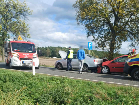 Zabrakło refleksu? Zderzenie 3 aut w powiecie