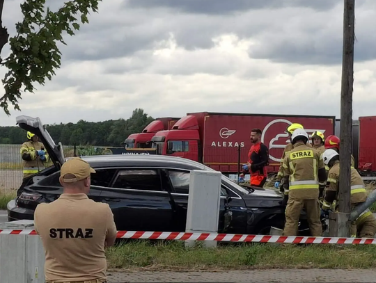 Zderzenie na skrzyżowaniu. W jednym z aut Przemysław Czarnek
