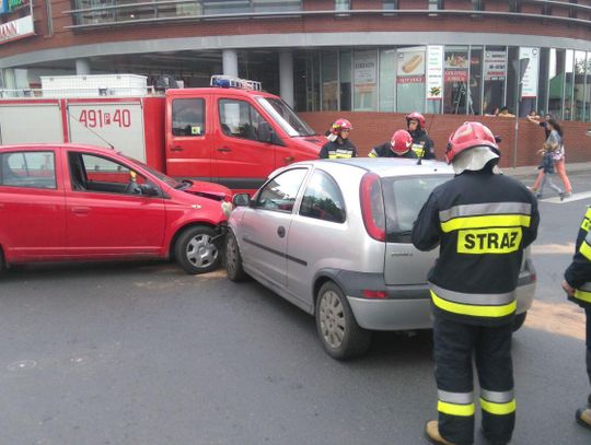 Zderzenie w Krotoszynie. Poszkodowane dzieci ZDJĘCIA