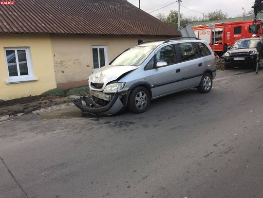 Zderzenie w Tłokini Kościelnej ZDJĘCIA