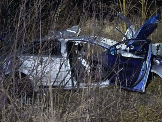 Zderzenie ze zwierzyną na krajówce! Ranny Komendant Policji