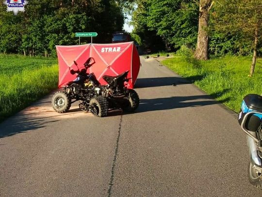 Zginął na czterokołowcu własnej konstrukcji. Stracił nad nim panowanie