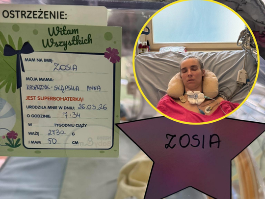 Zosia jest już na świecie! Jej mama wciąż toczy walkę Zosia jest już na świecie! Jej mama wciąż toczy walkę